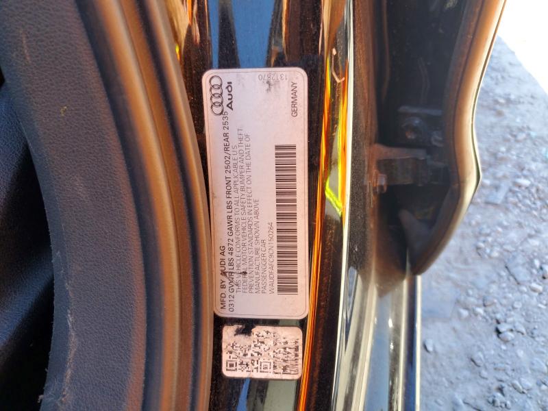47244976 :رقم المزاد ، WAUDFAFC9CN150264 vin ، 2012 Audi A6 مزاد بيع