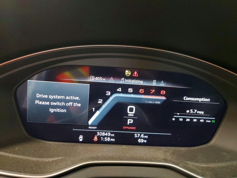 53811756 :رقم المزاد ، WA1BBAFY3N2136070 vin ، 2022 Audi Q5 مزاد بيع