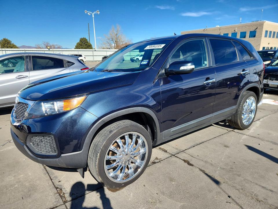79994335 :رقم المزاد ، 5XYKT3A15DG379201 vin ، 2013 Kia Sorento مزاد بيع