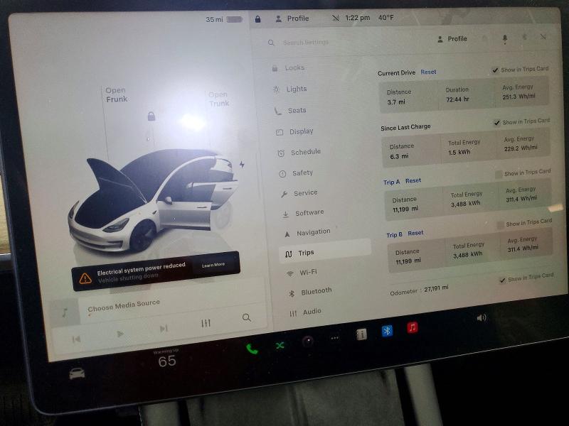 45519556 :رقم المزاد ، 5YJ3E1EB1NF334884 vin ، 2022 Tesla Model 3 مزاد بيع