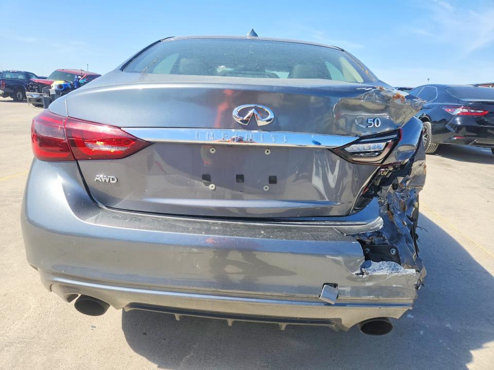 45971806 :رقم المزاد ، JN1EV7AR3JM445035 vin ، 2018 Infiniti Q50 مزاد بيع