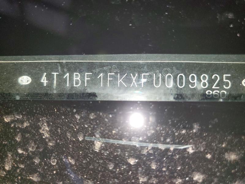 Продажа на аукционе авто 2015 Toyota Camry, vin: 4T1BF1FKXFU009825, номер лота: 46273436