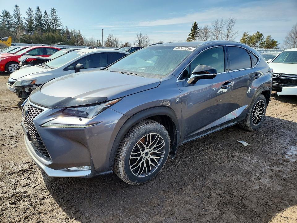 46540756 :رقم المزاد ، JTJBARBZ7H2135463 vin ، 2017 Lexus Nx 200t مزاد بيع