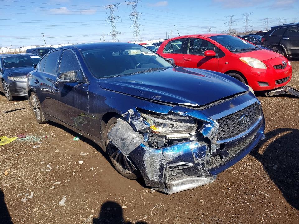 Продажа на аукционе авто 2018 Infiniti Q50, vin: JN1EV7AR1JM442201, номер лота: 47400686