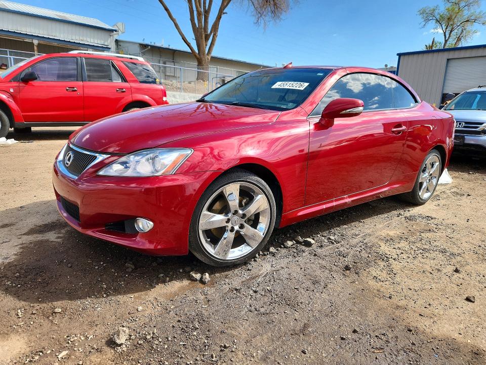 45515226 :رقم المزاد ، JTHFF2C21A2507379 vin ، 2010 Lexus Is 250c مزاد بيع