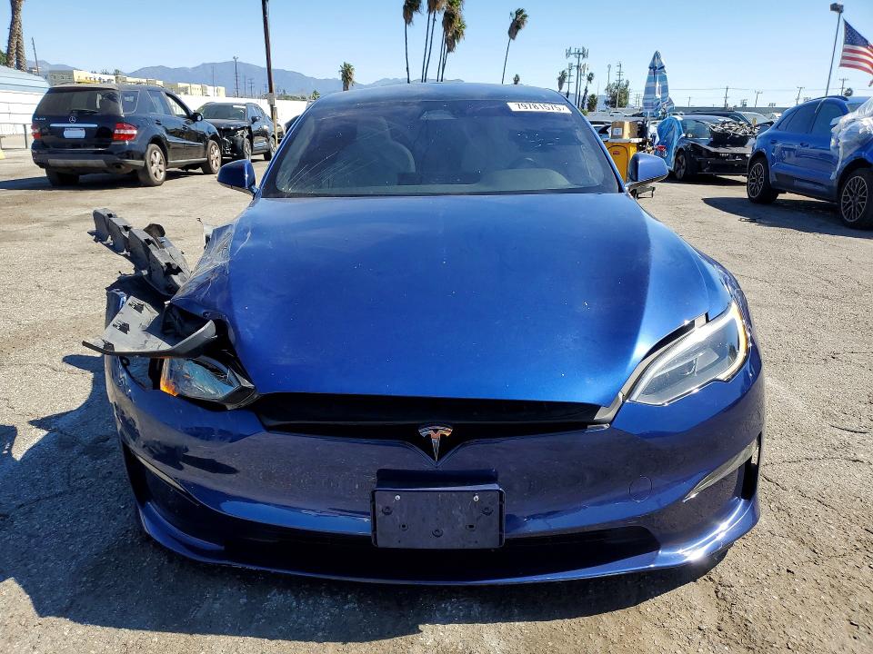 79781575 :رقم المزاد ، 5YJSA1E53PF529423 vin ، 2023 Tesla Model S مزاد بيع