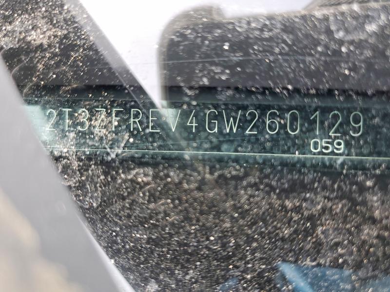 2016 Toyota Rav4 მანქანა იყიდება აუქციონზე, vin: 2T3ZFREV4GW260129, აუქციონის ნომერი: 46846056