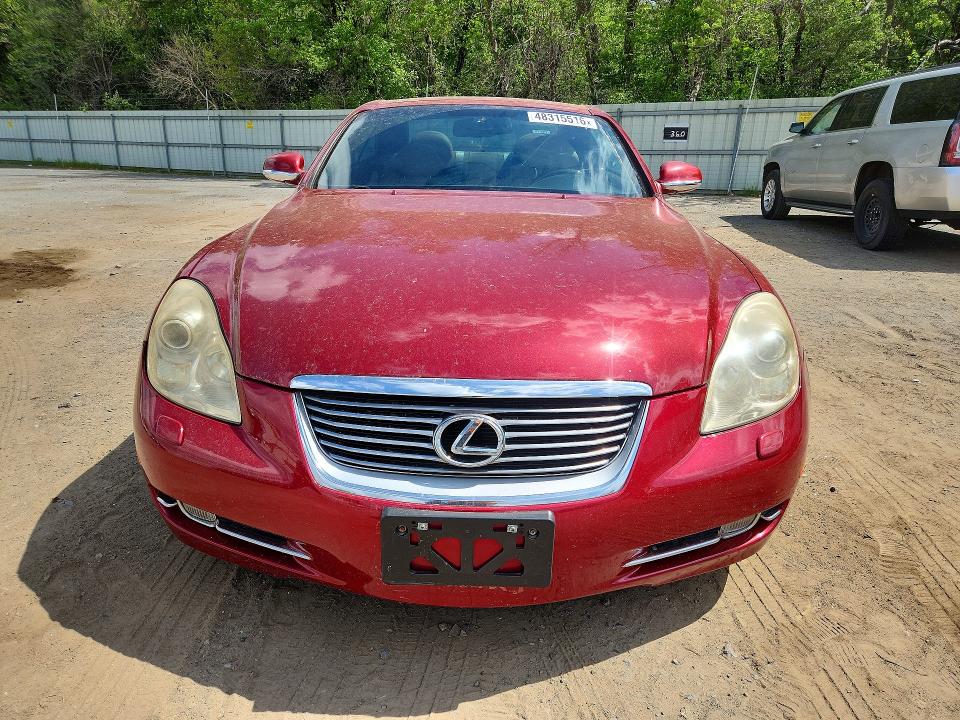 Продаж на аукціоні авто 2008 Lexus Sc 430, vin: JTHFN45Y689017747, номер лоту: 48315516