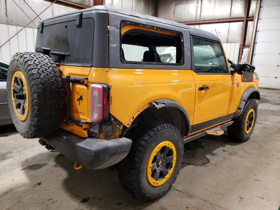 Aukcja sprzedaży 2021 Ford Bronco, vin: 1FMDE5CH5MLA62172, numer aukcji: 47779116