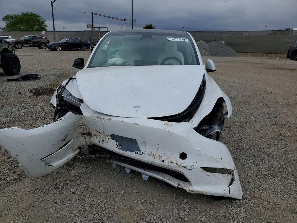 2022 Tesla Model Y მანქანა იყიდება აუქციონზე, vin: 7SAYGAEE6NF469422, აუქციონის ნომერი: 48296116