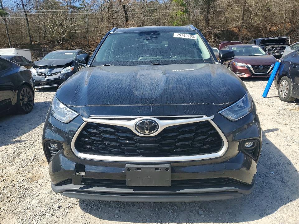 79749195 :رقم المزاد ، 5TDGZRBH9LS504284 vin ، 2020 Toyota Highlander مزاد بيع