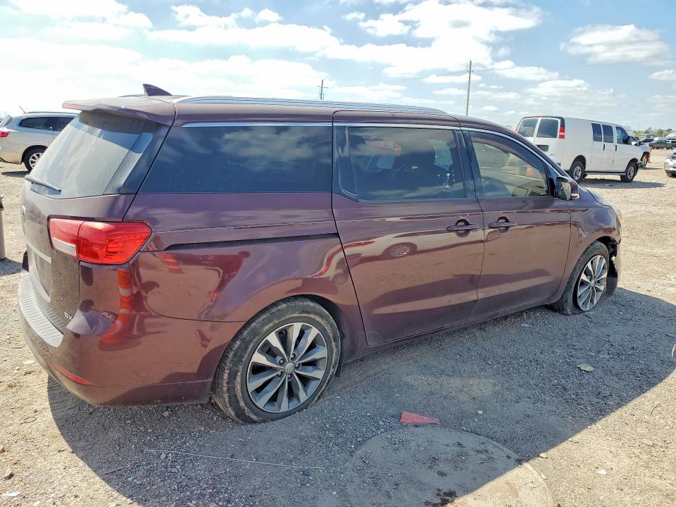 2016 Kia Sedona მანქანა იყიდება აუქციონზე, vin: KNDMC5C13G6184013, აუქციონის ნომერი: 46998586