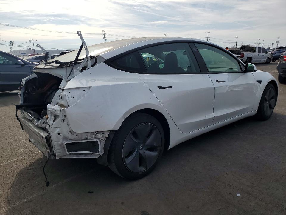 48004056 :رقم المزاد ، 5YJ3E1EA5MF919957 vin ، 2021 Tesla Model 3 مزاد بيع