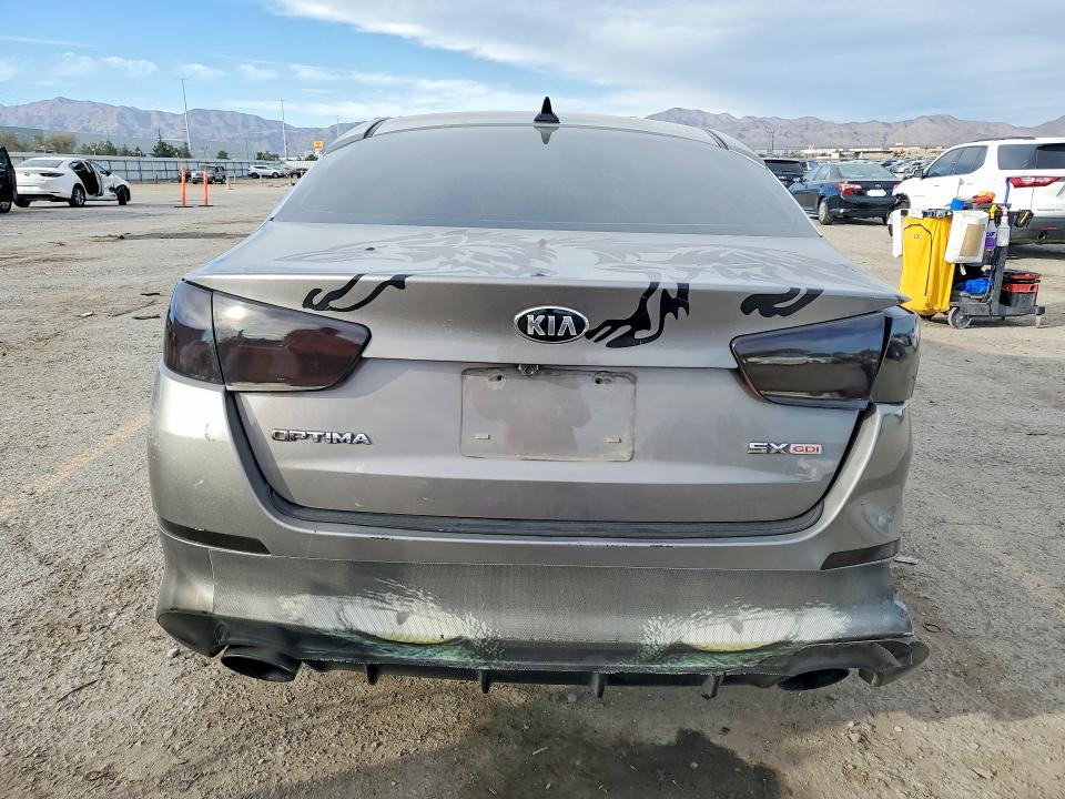 41607676 :رقم المزاد ، 5XXGR4A75FG455361 vin ، 2015 Kia Optima مزاد بيع