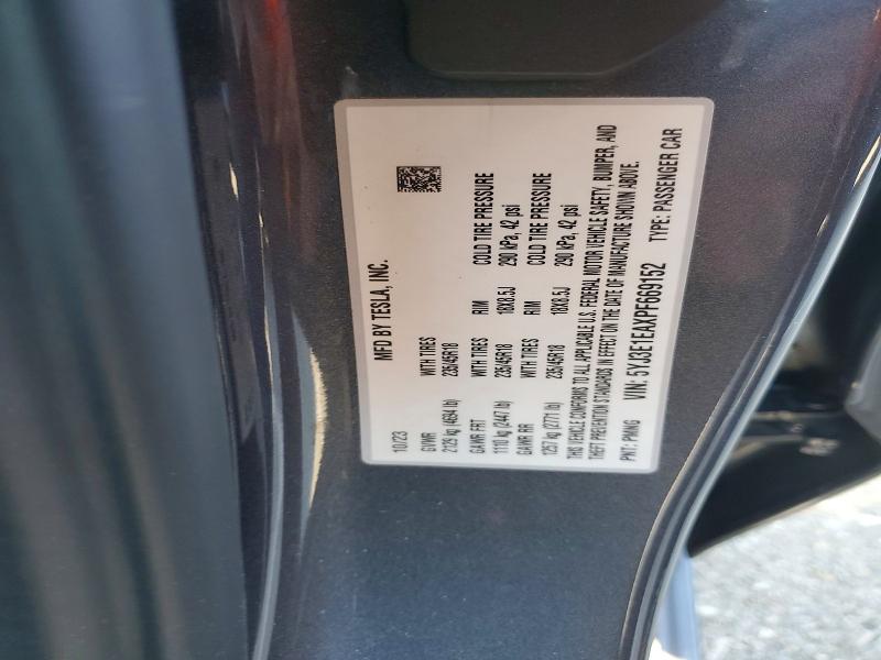 Продаж на аукціоні авто 2023 Tesla Model 3, vin: 5YJ3E1EAXPF669152, номер лоту: 45443506