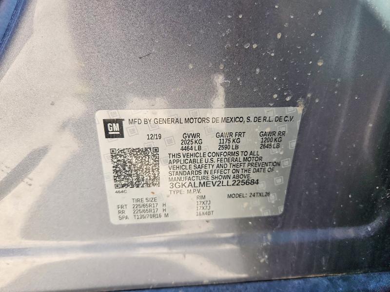 Продажа на аукционе авто 2020 Gmc Terrain, vin: 3GKALMEV2LL225684, номер лота: 41599536
