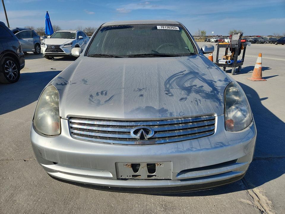 Aukcja sprzedaży 2004 Infinity G35, vin: JNKCV51E54M112781, numer aukcji: 78130265