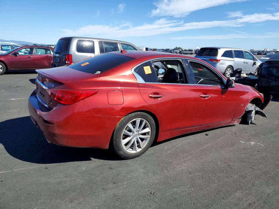 Продажа на аукционе авто 2015 Infiniti Q50, vin: JN1BV7AP7FM355525, номер лота: 41661316