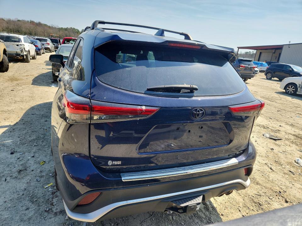 46891846 :رقم المزاد ، 5TDLZRBH3NS242845 vin ، 2022 Toyota Highlander مزاد بيع