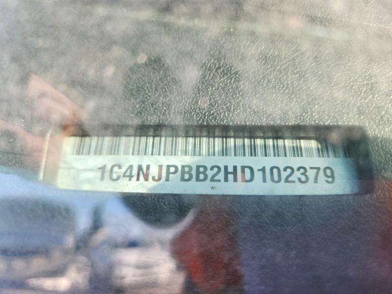 Продажа на аукционе авто 2017 Jeep Patriot, vin: 1C4NJPBB2HD102379, номер лота: 79950855