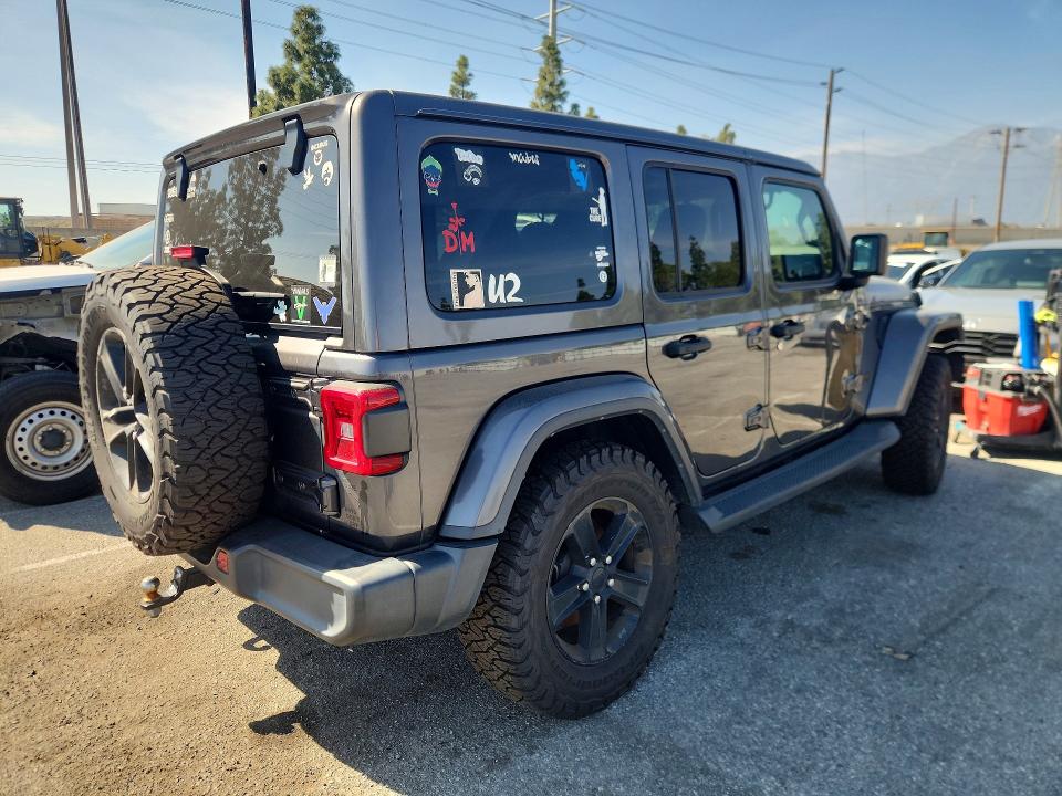 46914596 :رقم المزاد ، 1C4HJXEN4NW110051 vin ، 2022 Jeep Wrangler Unlimited مزاد بيع