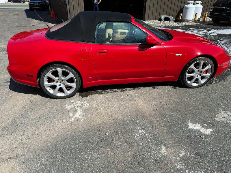 Продажа на аукционе авто 2002 Maserati Spyder, vin: ZAMBB18A820005905, номер лота: 45446126