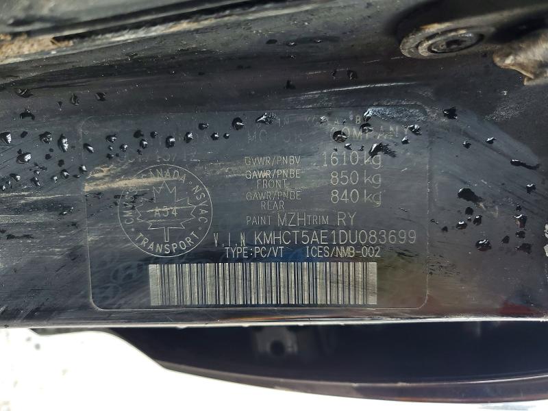 Aukcja sprzedaży 2013 Hyundai Accent, vin: KMHCT5AE1DU083699, numer aukcji: 79972015