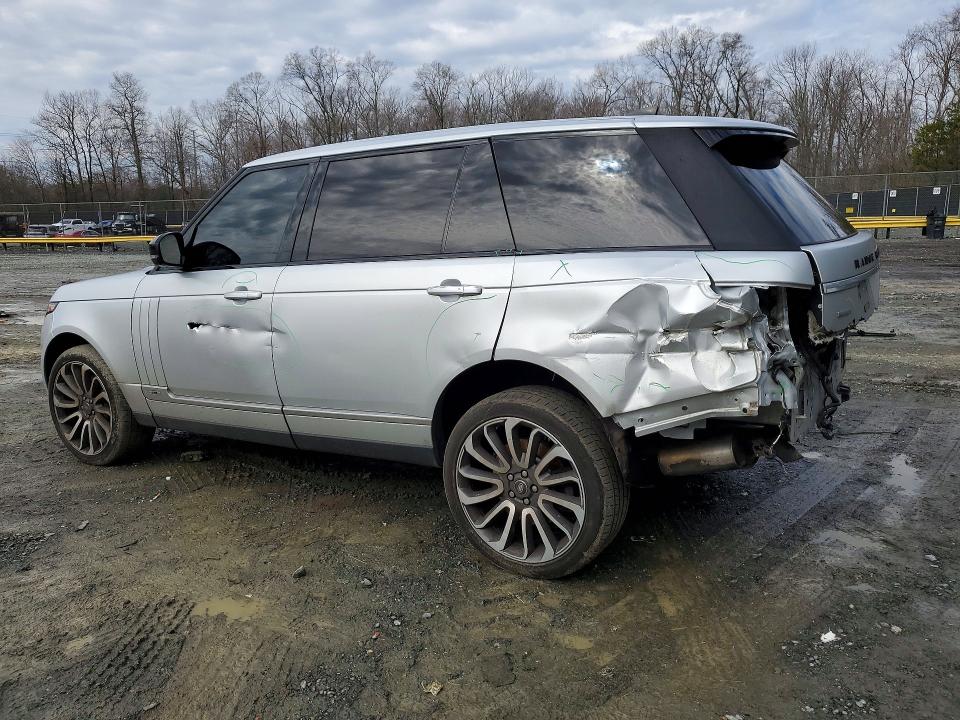 2017 Land Rover Range Rover მანქანა იყიდება აუქციონზე, vin: SALGV5FE0HA352963, აუქციონის ნომერი: 79635395