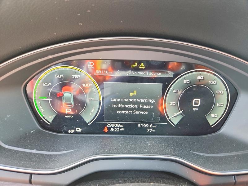 2023 Audi Q5 E მანქანა იყიდება აუქციონზე, vin: WA1E2AFY9P2151351, აუქციონის ნომერი: 46022216