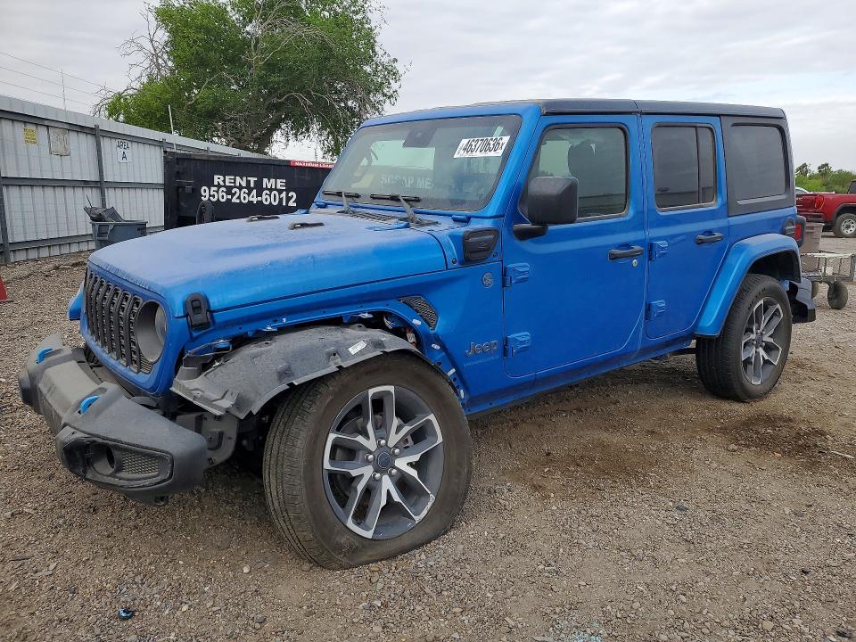 Продаж на аукціоні авто 2024 Jeep Wrangler, vin: 1C4RJXN64RW228930, номер лоту: 46370636