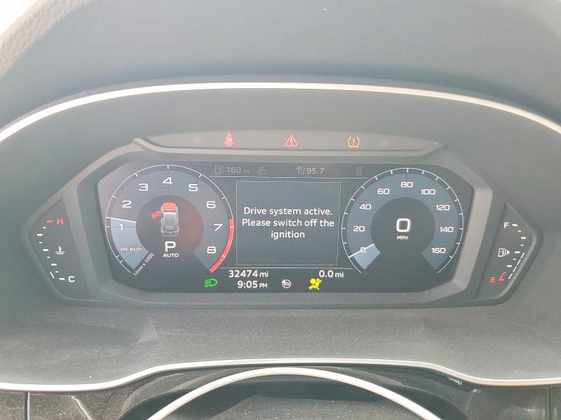 2020 Audi Q3 მანქანა იყიდება აუქციონზე, vin: WA1DECF33L1104920, აუქციონის ნომერი: 46723166
