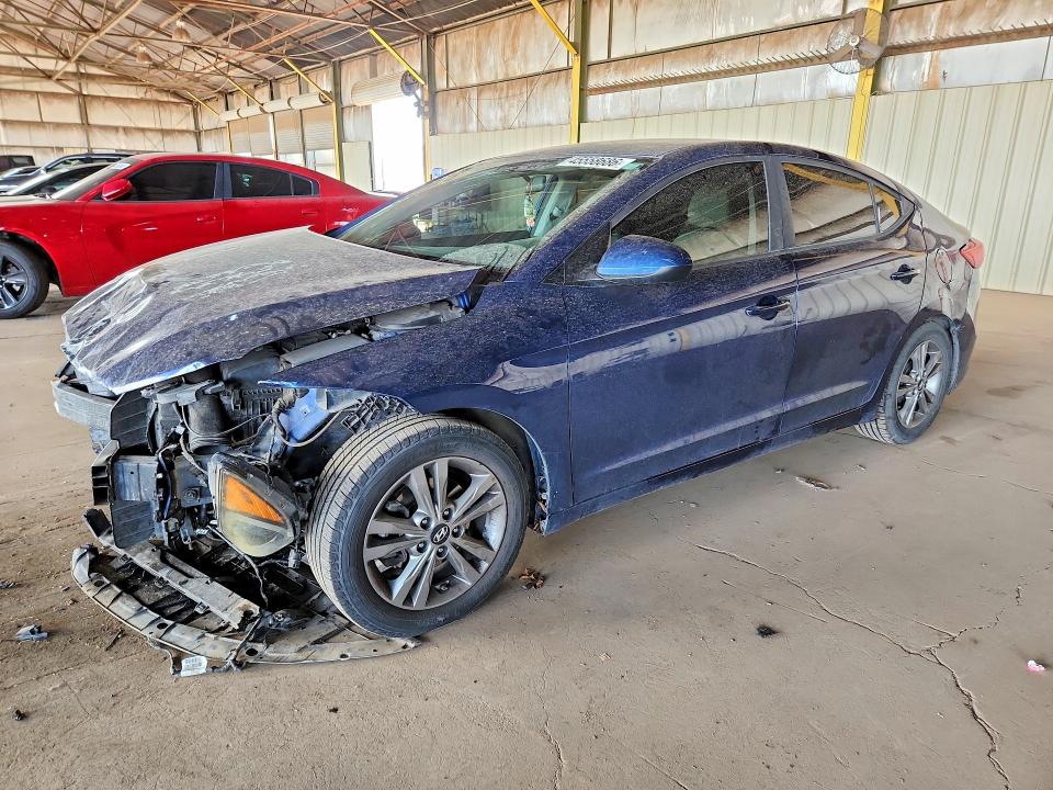2017 Hyundai Elantra მანქანა იყიდება აუქციონზე, vin: 5NPD84LF7HH043203, აუქციონის ნომერი: 45558686