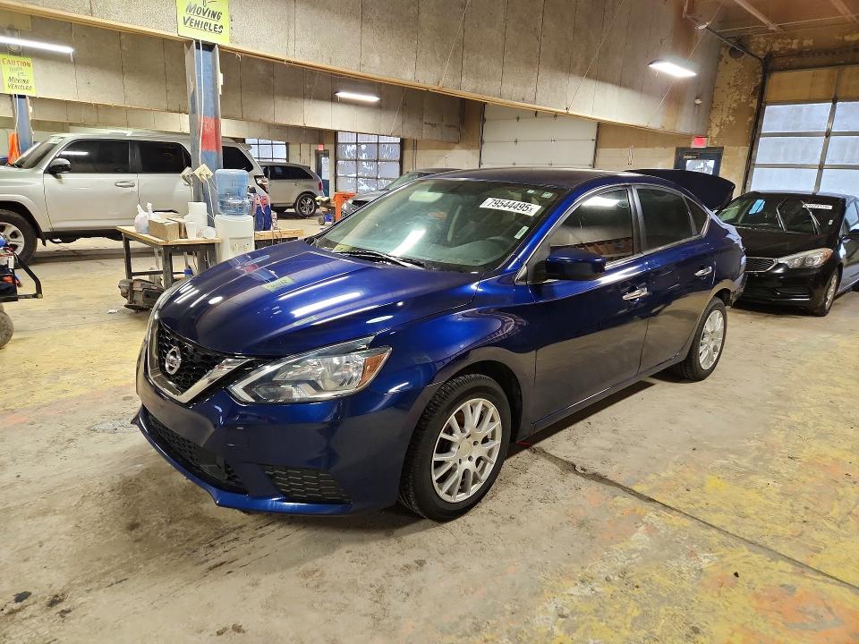 79544495 :رقم المزاد ، 3N1AB7AP9KY328404 vin ، 2019 Nissan Sentra مزاد بيع