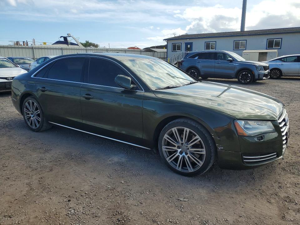 48176086 :رقم المزاد ، WAURVAFDXCN014243 vin ، 2012 Audi A8 مزاد بيع