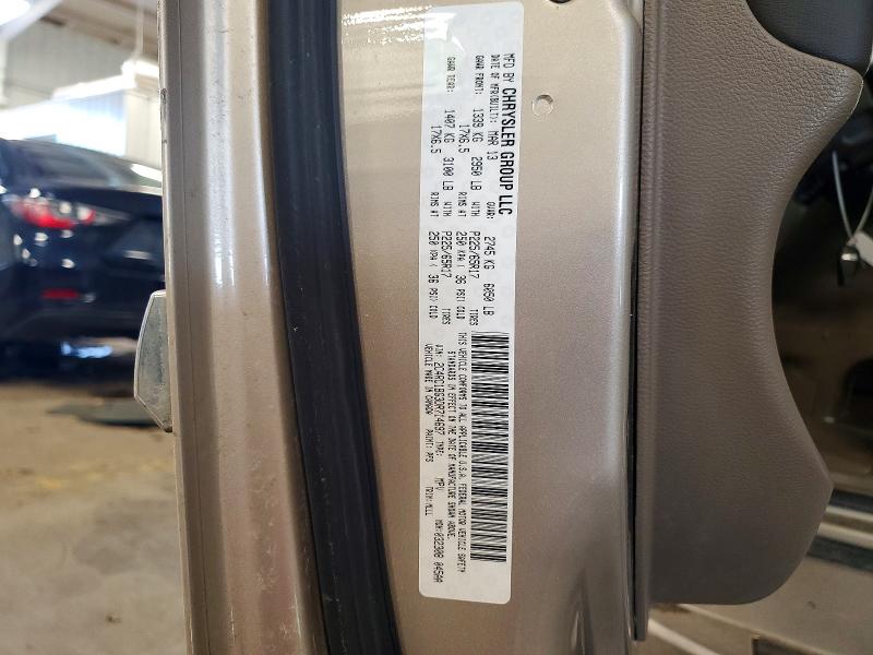 2013 Chrysler Town & Country მანქანა იყიდება აუქციონზე, vin: 2C4RC1BG3DR714697, აუქციონის ნომერი: 46289026