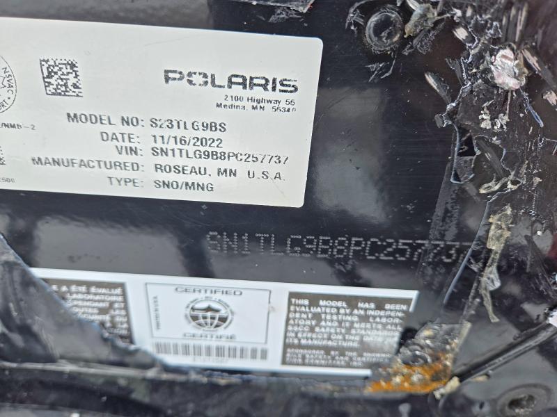 Продажа на аукционе авто 2023 Polaris Matryx, vin: SN1TLG9B8PC257737, номер лота: 46013146