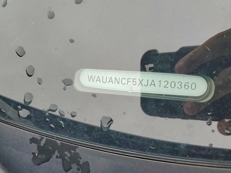 2018 Audi A5 მანქანა იყიდება აუქციონზე, vin: WAUANCF5XJA120360, აუქციონის ნომერი: 45534606