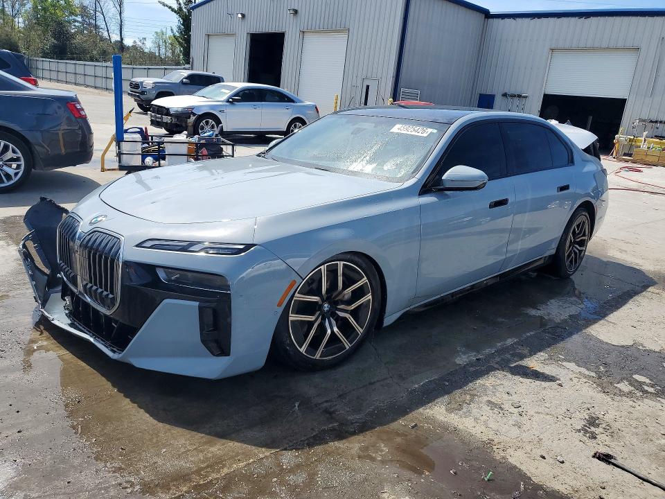 2023 Bmw 740 მანქანა იყიდება აუქციონზე, vin: WBA23EH09PCM43044, აუქციონის ნომერი: 45925426