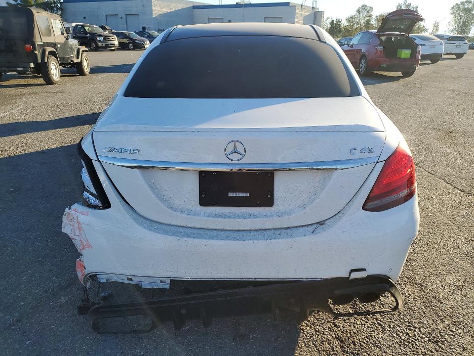2020 Mercedes-benz C მანქანა იყიდება აუქციონზე, vin: WDDWF6EB5LR552864, აუქციონის ნომერი: 45883776