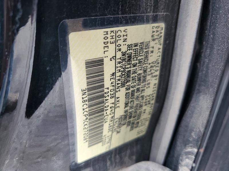 Продажа на аукционе авто 2012 Nissan Versa, vin: 3N1BC1CP9CK272089, номер лота: 47164446