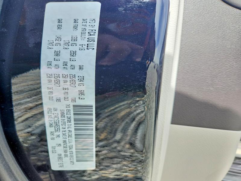 45814826 :رقم المزاد ، 2C4RC1EG6HR525561 vin ، 2017 Chrysler Pacifica مزاد بيع