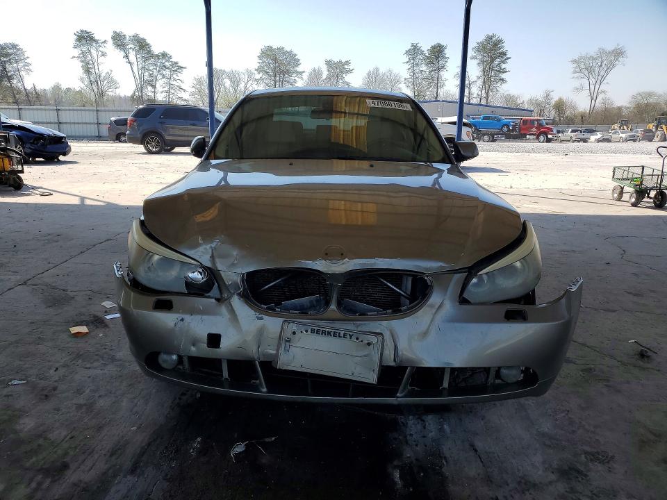 54580216 :رقم المزاد ، WBANA73525B816879 vin ، 2005 Bmw 530 مزاد بيع