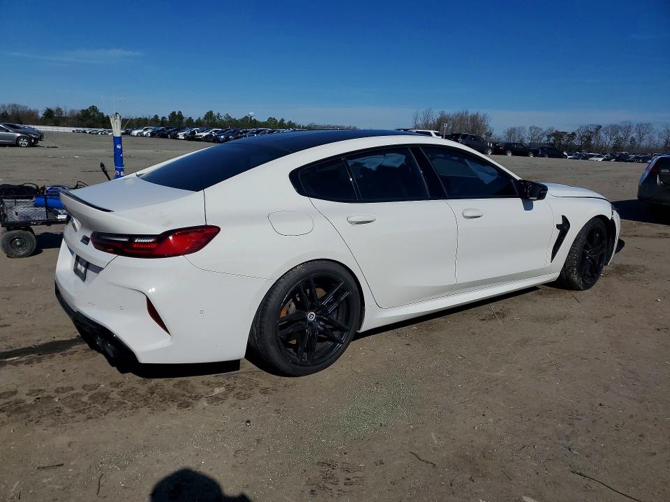 2023 Bmw M8 მანქანა იყიდება აუქციონზე, vin: WBSGV0C08PCK30043, აუქციონის ნომერი: 46616016