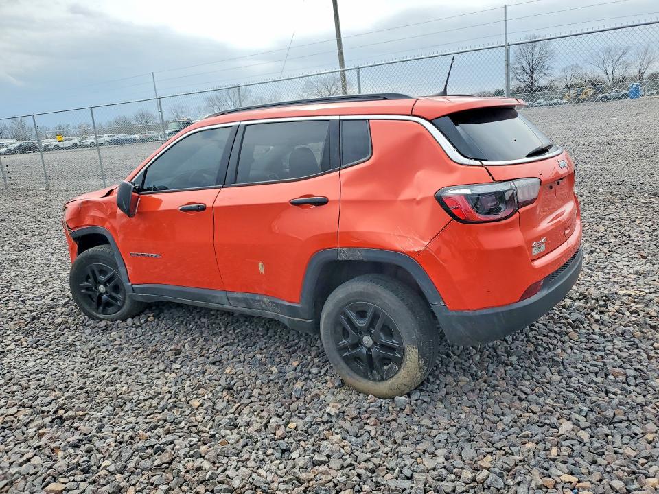 2021 Jeep Compass მანქანა იყიდება აუქციონზე, vin: 3C4NJDAB6MT507522, აუქციონის ნომერი: 48270136
