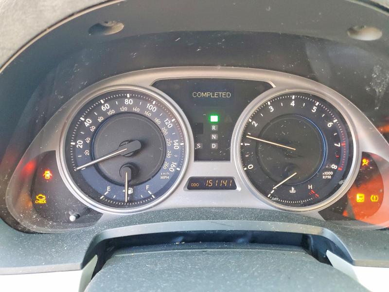 2009 Lexus Is 250 მანქანა იყიდება აუქციონზე, vin: JTHBK262695088994, აუქციონის ნომერი: 47137146