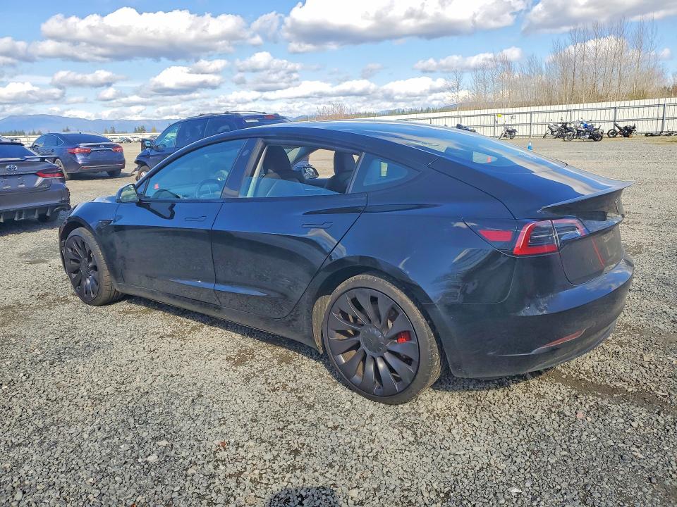 2023 Tesla Model 3 მანქანა იყიდება აუქციონზე, vin: 5YJ3E1EC2PF709497, აუქციონის ნომერი: 47430166