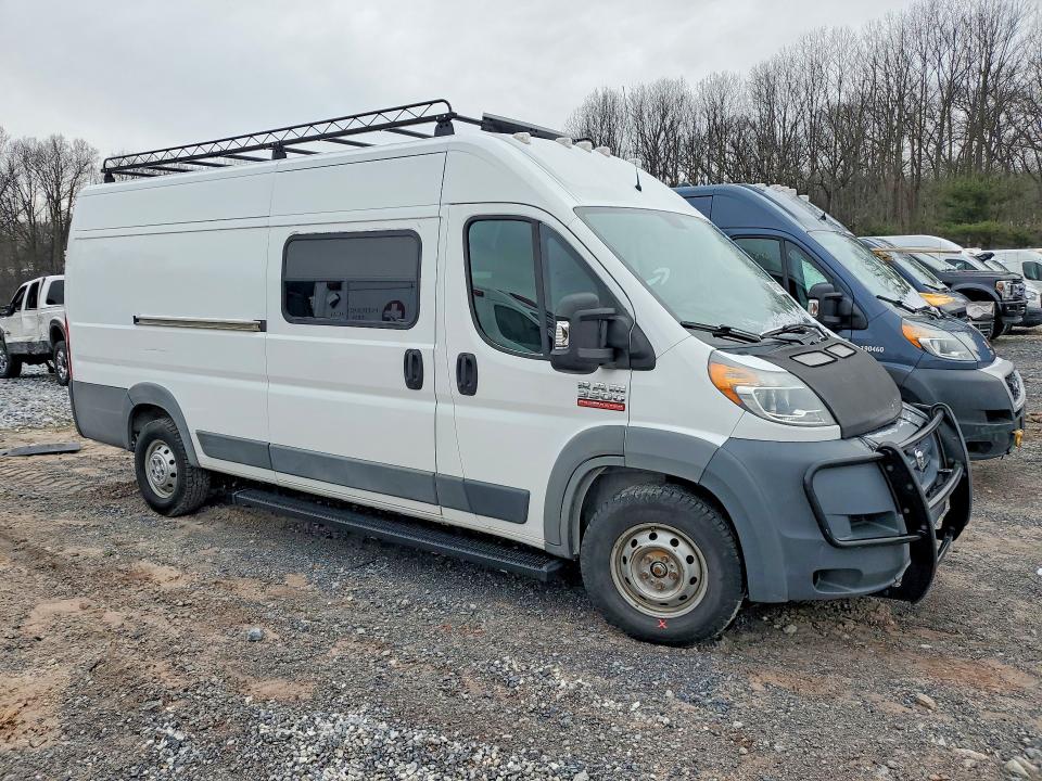 46291036 :رقم المزاد ، 3C6URVJGXJE146129 vin ، 2018 Ram Promaster 3500 مزاد بيع