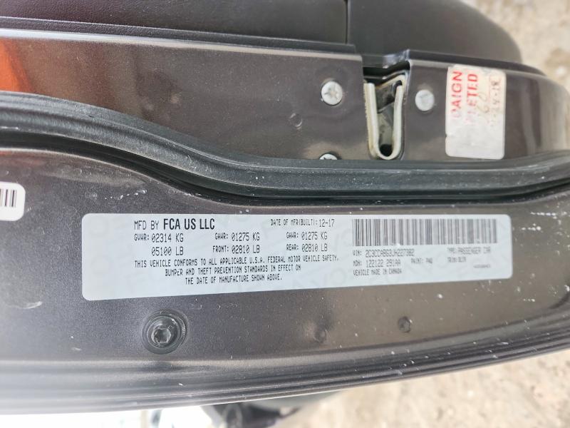 2018 Chrysler 300 C Rwd მანქანა იყიდება აუქციონზე, vin: 2C3CCABG3JH227382, აუქციონის ნომერი: 46330096