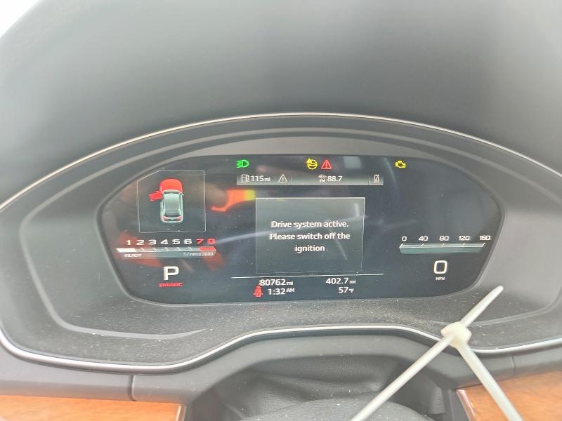 2022 Audi Q5 მანქანა იყიდება აუქციონზე, vin: WA1EAAFY4N2122131, აუქციონის ნომერი: 78174725