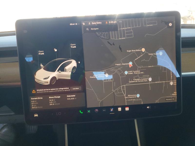 2019 Tesla Model 3 მანქანა იყიდება აუქციონზე, vin: 5YJ3E1EA3KF425125, აუქციონის ნომერი: 46526416